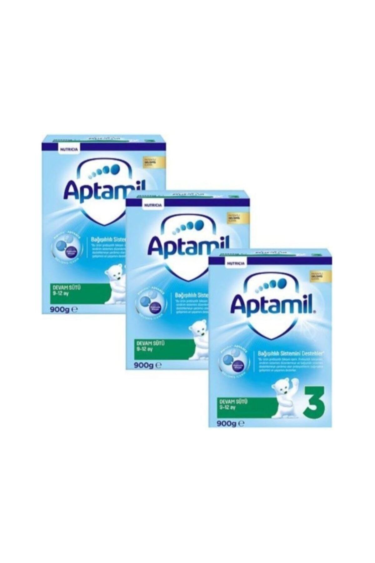 Milupa Aptamil Pronutra Devam Sütü 3 900 gr 3lü Avantaj Paketi