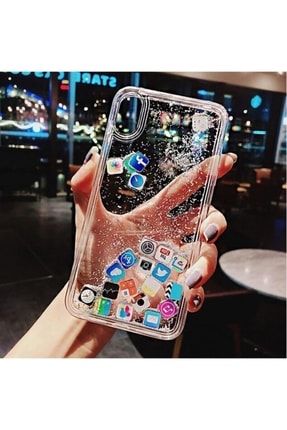 Iphone Xsmax Sulu Sosyal Medya Logolu (facebook,instagram, Twitter) Kılıf bcncase xsmax