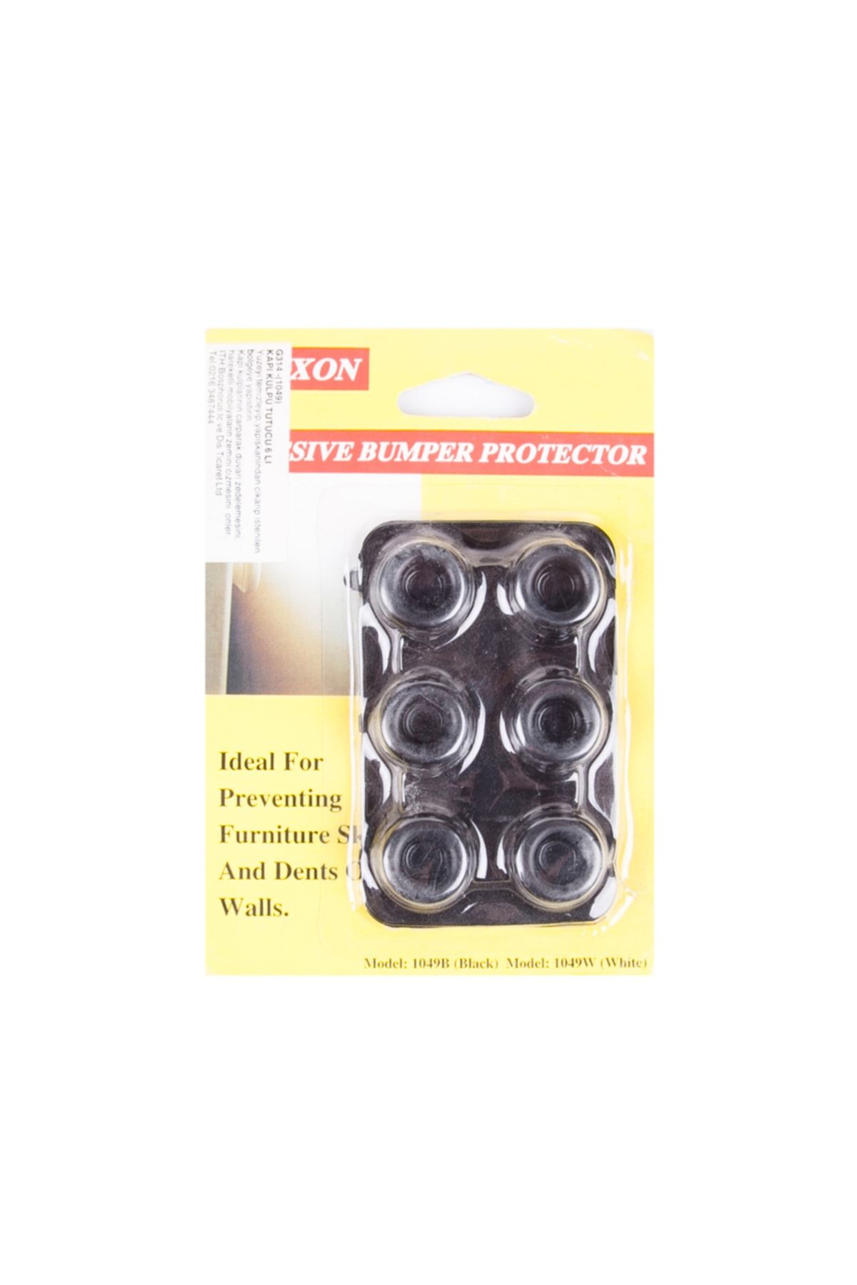 Bosphorus-Door Handle Anti-Smashing Buffer Set of 6 2x2x1cm 3
