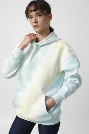 Dawn Unisex Batik Oversize Nakışlı Sweatshirt TTDAWNA001