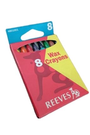 Wax Craysons 8 Renk Mum Boya Kısa Boy 2145