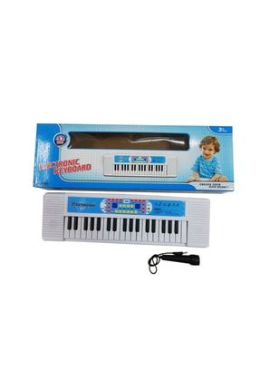 37 Tuşlu Mikrofonlu Org Çocuk Piyano Karaoke (beyaz) 74123