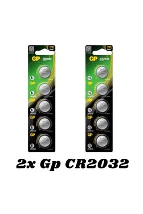 Gp Cr 2032 3v Düğme Pil 10'lu Gp-Cr2032-10lu