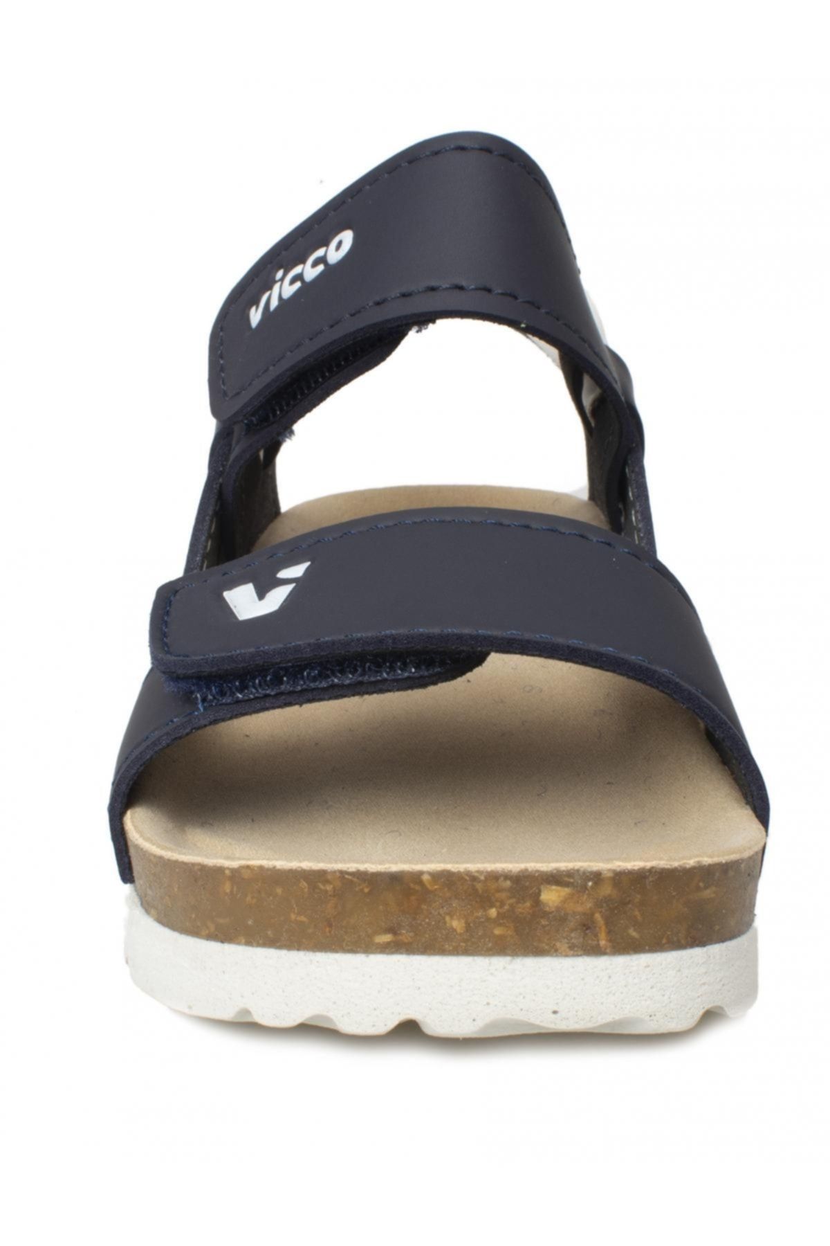 صندل آبی دخترانه و پسرانه بچگانه 321.p22y178 Misha Bovik Navy Blue ان Vicco