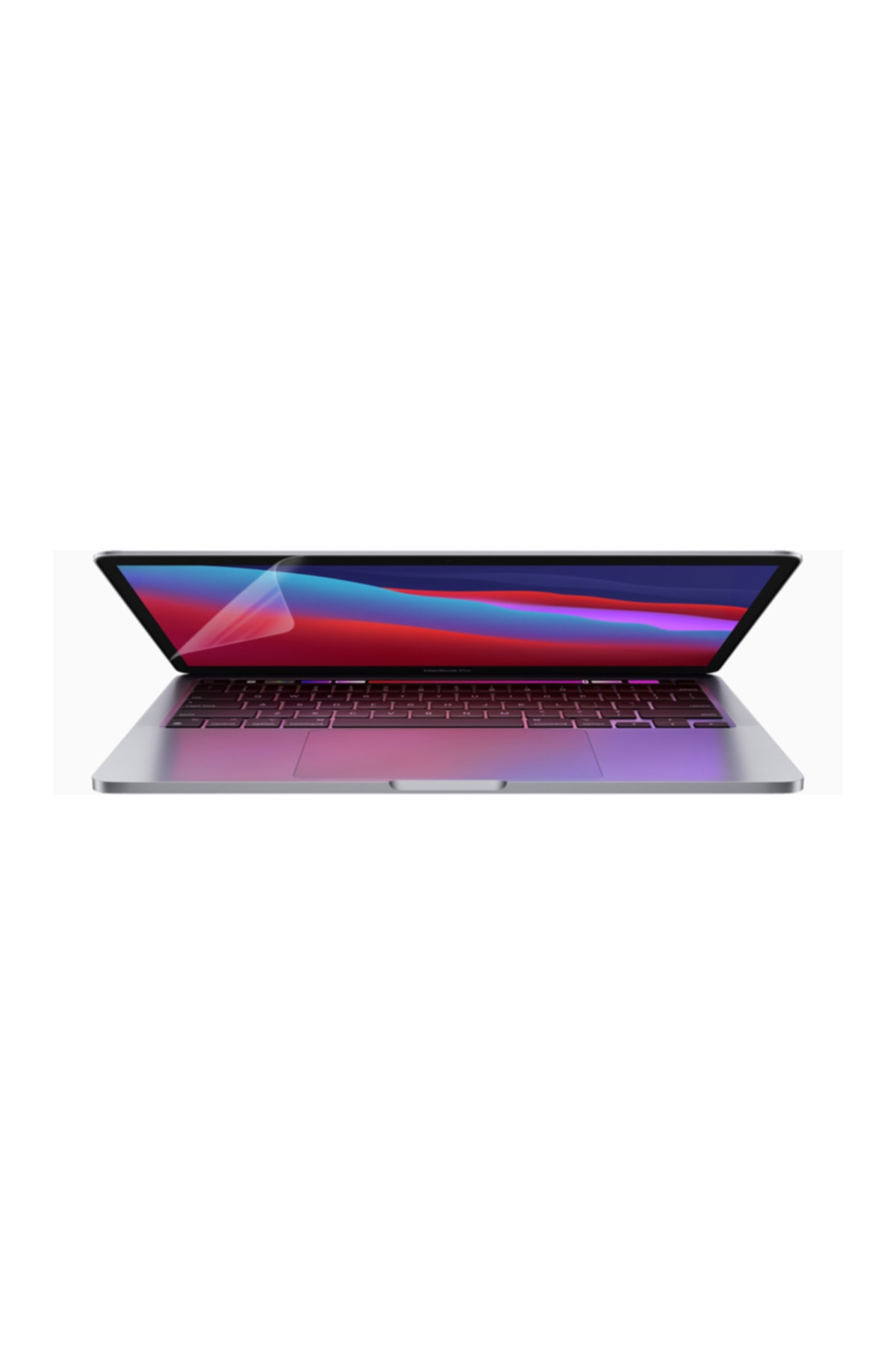 Macbook Pro 13.3' Ekran Koruyucu Nano Esnek Kırılmaz Koruyucu A2338 A2251 A2289 Uyumlu 2 Adet 2