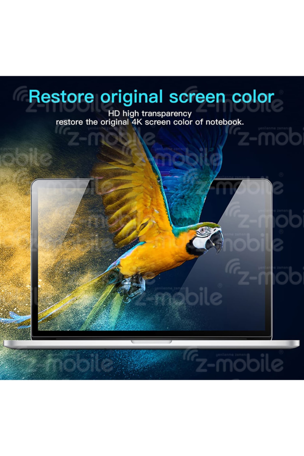 Macbook Pro 13.3' Ekran Koruyucu Nano Esnek Kırılmaz Koruyucu A2338 A2251 A2289 Uyumlu 2 Adet 4