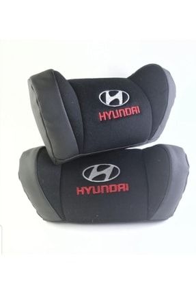 Hyundai Siyah Modifiye 5d Ortapedik Boyun Yastıgı 2 Adet 5dhynsyh