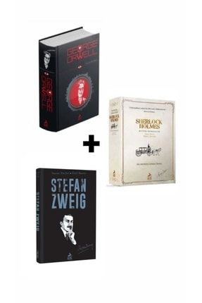 3'lü Set- Sherlock Holmes Bütün Romanlar George Orwell Seçme Eserler Stefan Zweıg Seçme Eserler 3'LÜ KİTAP SET