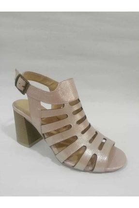 Hakiki Deri Topuklu Kadın Ayakkabı SDFBTC1002