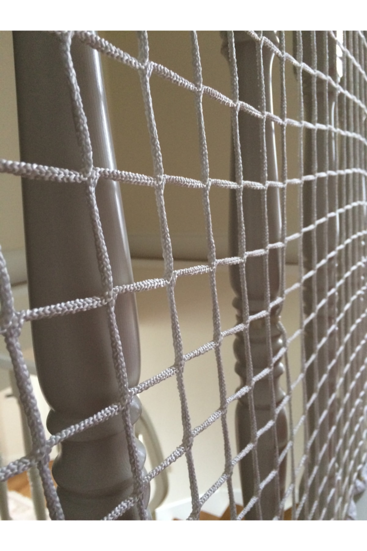 ÖZBEK Merdiven Korkuluk Güvenlik Filesi 80cm X 5.00 Metre Güvenlik Ağı fotoğrafı 4 (önizleme)