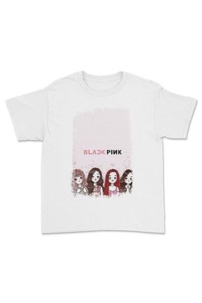 Black Pink Çocuk Tişörtü T-shirt CBXK142