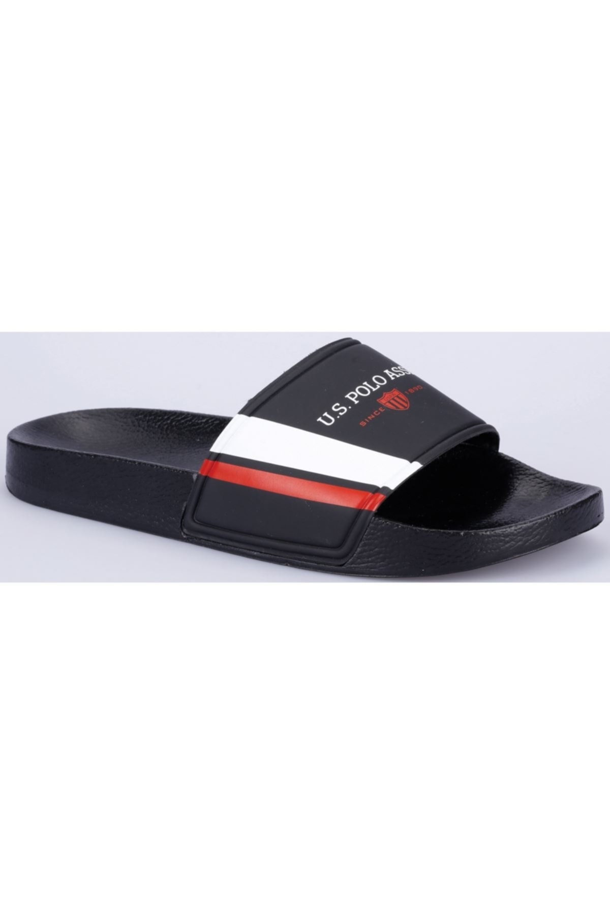 As00892192 101150642 دمپایی U.S. Polo Assn. یو اس پولو مردانه مشکی Willy 2fx اورجینال - تصویر 1