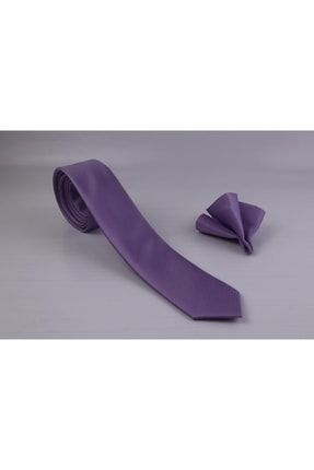 1.kalite Özel Desenli Özgün Renk 5.5 Cm Genişliğinde Kravat Mendil Seti kravat28
