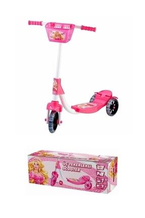 Barbie Frenli 3 Tekerlekli Çocuk Scooter TB-SC