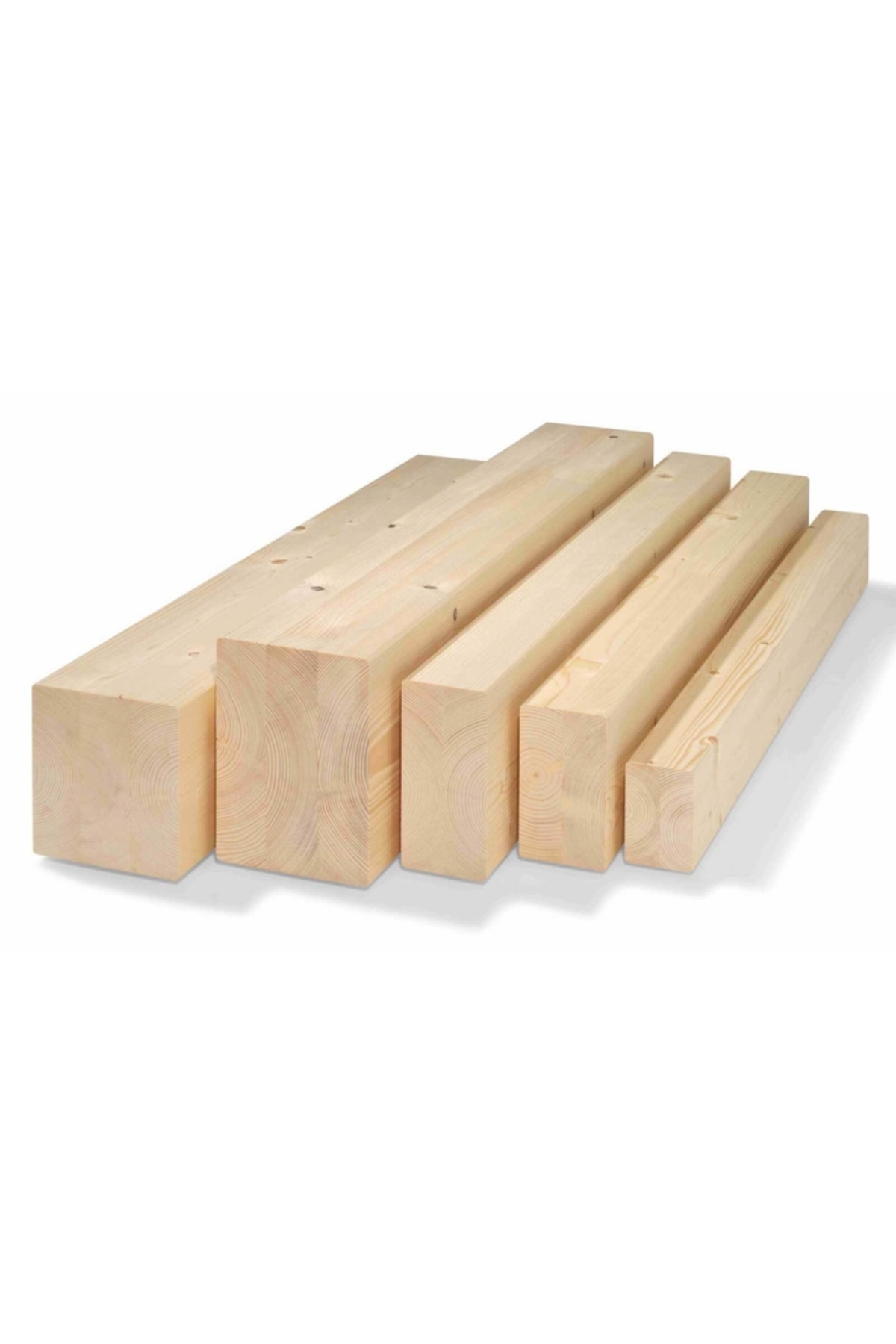 Ecs Ladin 2x9x100 Cm (2 Adet) Ahşap Çıta Taslak Tahta Planyalı Kereste 2