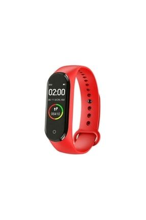 M4 Akıllı Bileklik Saat Watch Band Kalp Ritim Koşu Spor Uyku Takip ALF0002