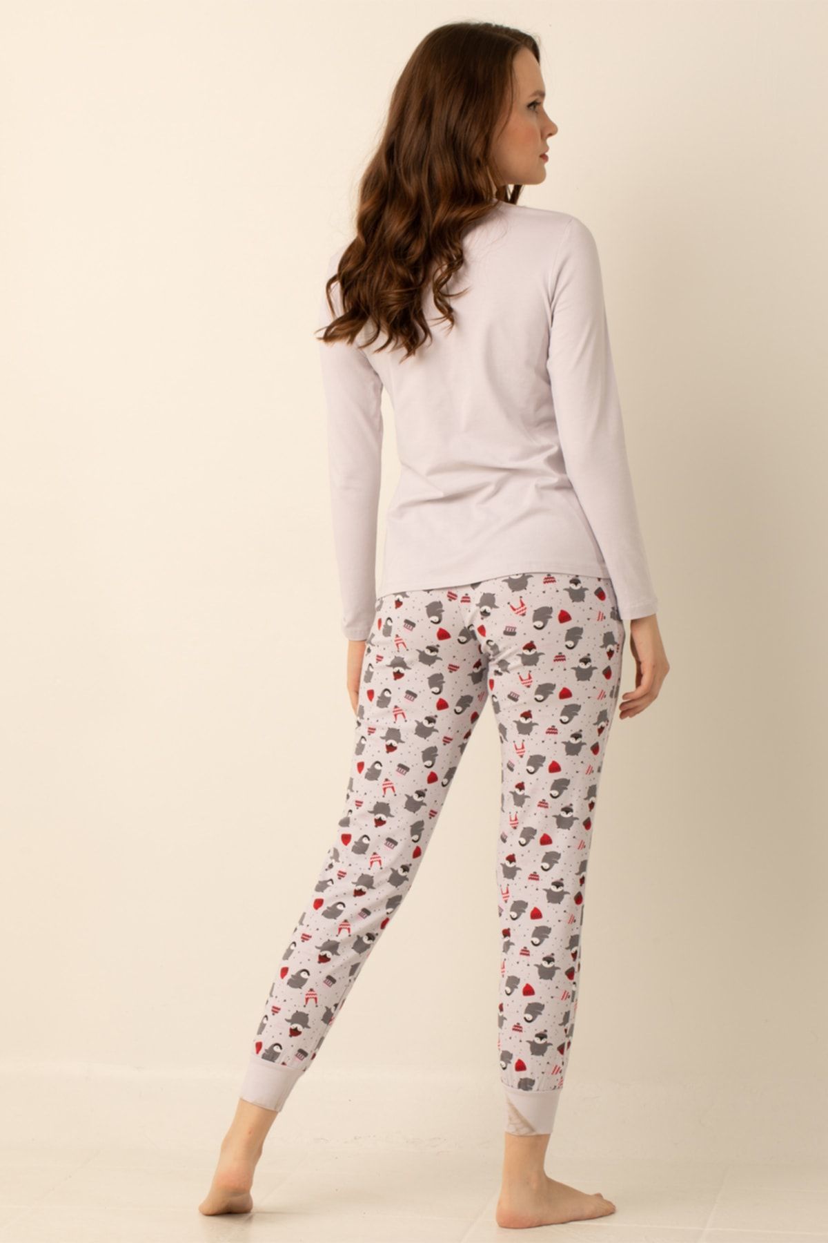 Doremi-Set de pijamale din bumbac pentru femei 4