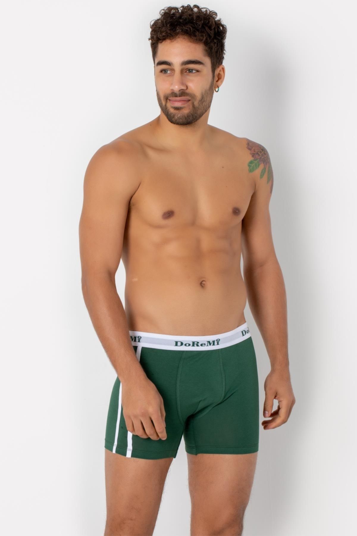 DoReMi Boxer Shorts Green Trendyol