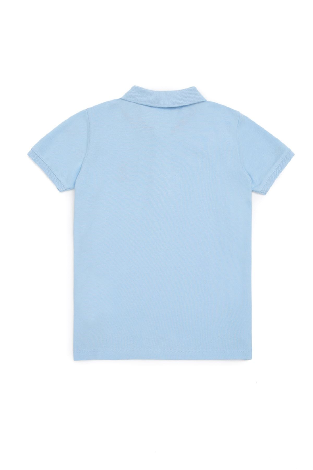 تی شرت یقه پولو آبی پسرانه و بچگانه تیشرت اورجینال U.S. Polo Assn.