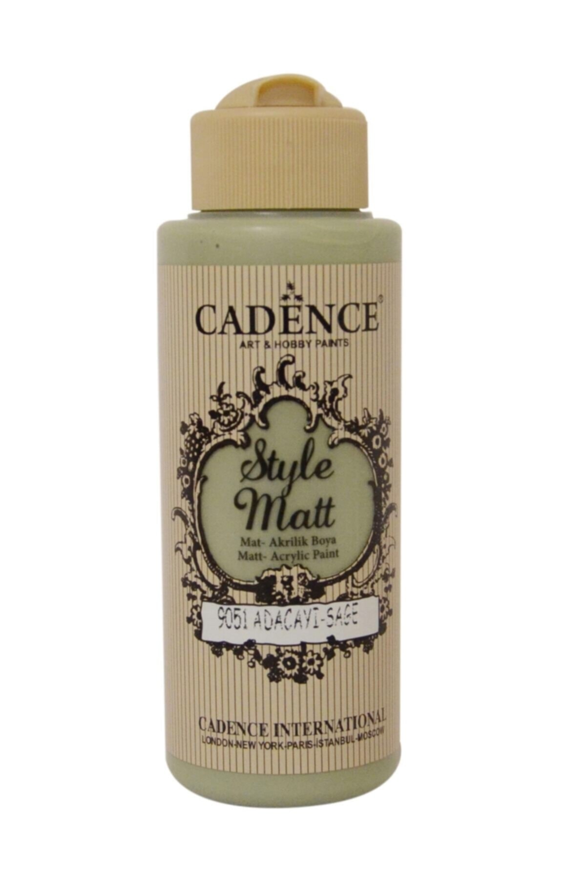 Cadence Boya Cadence Style Matt S9051 Adaçayı 120 Ml.