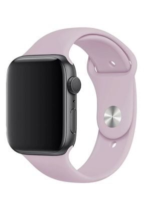 Apple Watch 1 2 3 4 5 6 Se 40 Mm Silikon Ayarlanabilir Kordon - Lila 784str10014