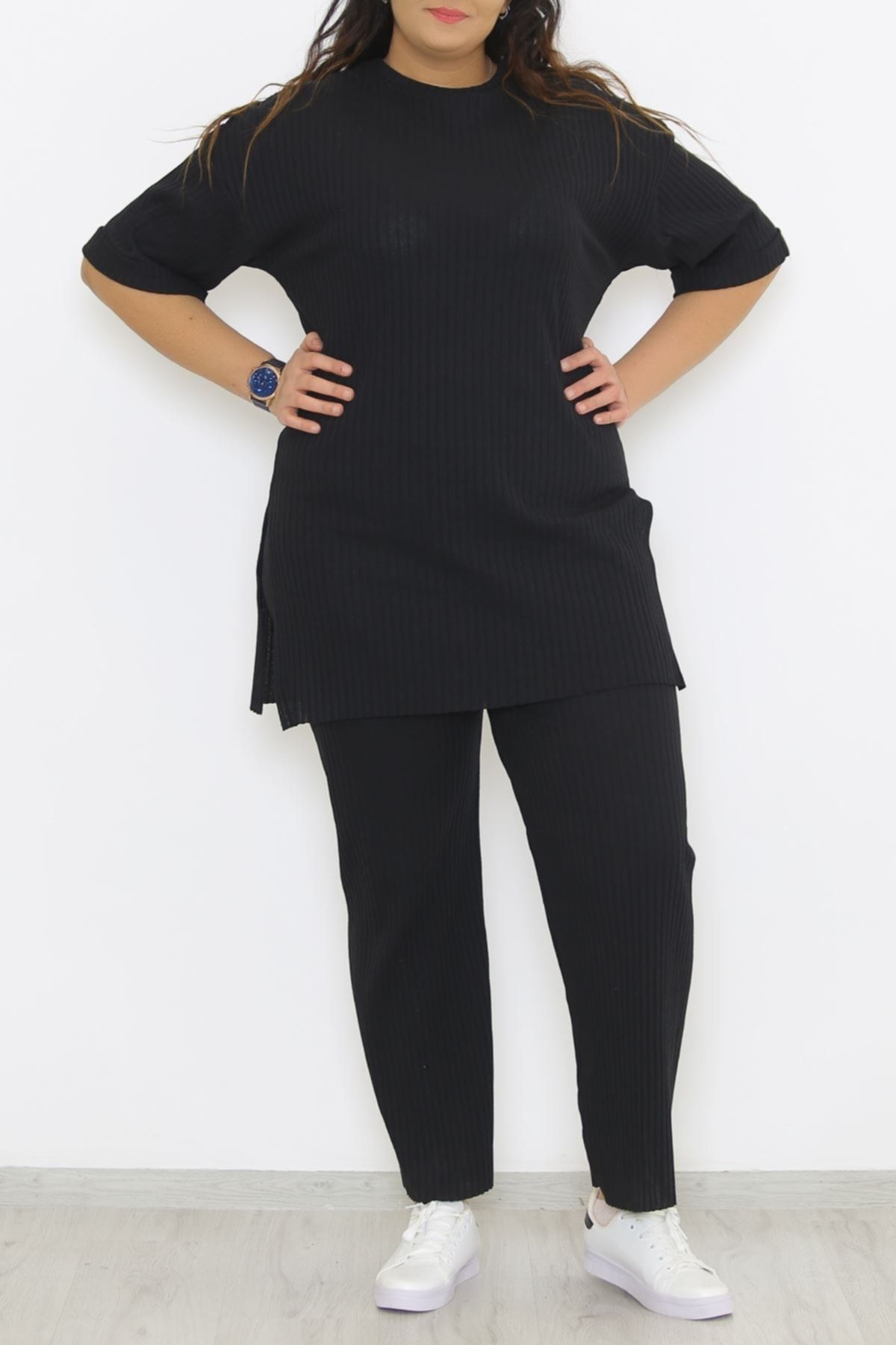 Plus size sweatsuit set sales