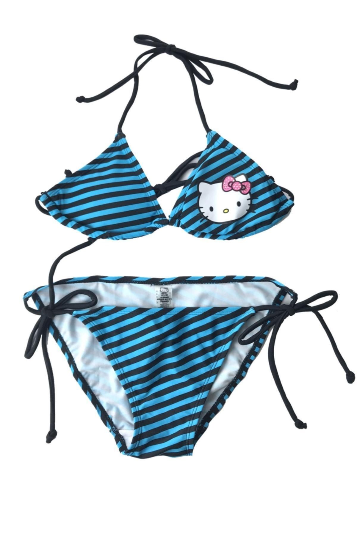 Hello Kitty hello kity bikini niloya bebek iki adet işlemeli kutu