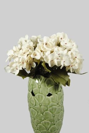 Yapay Çiçek Beyaz Ortanca Demeti LH-21-705-3