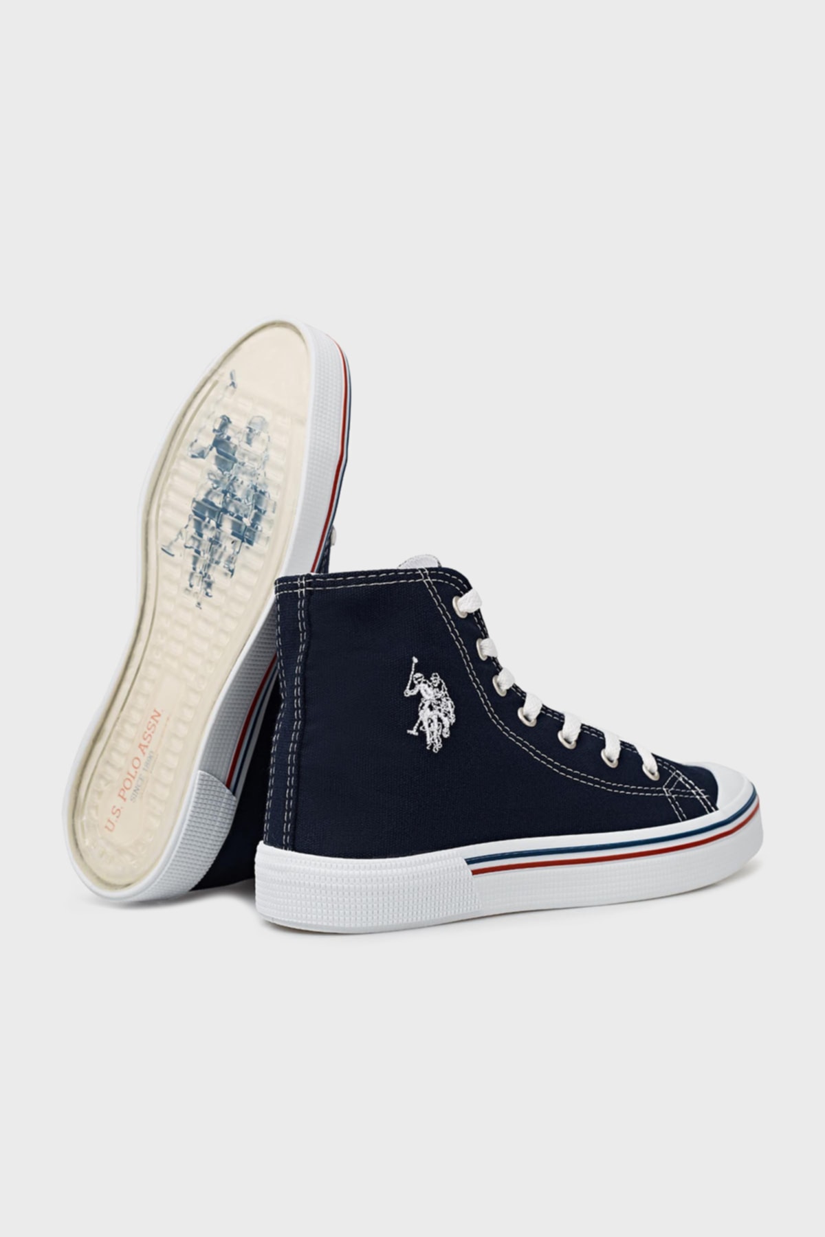 کفش U.S. Polo Assn. یو اس پولو روزمره U.S Polo Assn کفش زنانه Penelope High 2fx اورجینال - تصویر 4