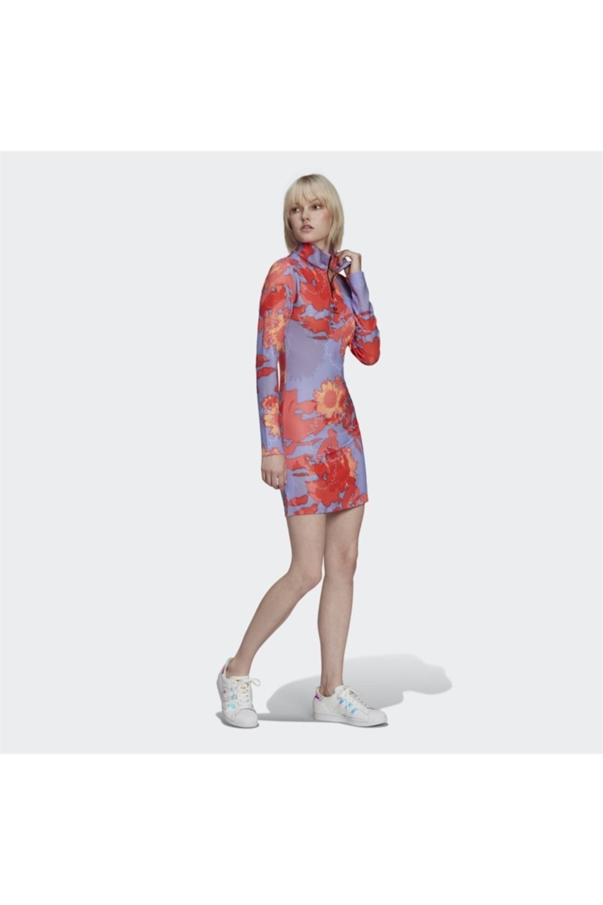 adidas Multicolor Women Dress Trendyol