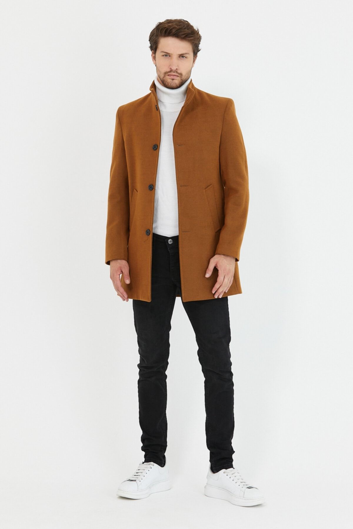 Stand outlet camel coat