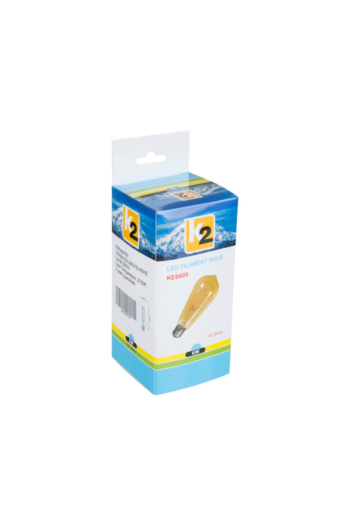 Tuğbasan-Modelight 6W Flametn Bulb - Daylight Cut-605G 3