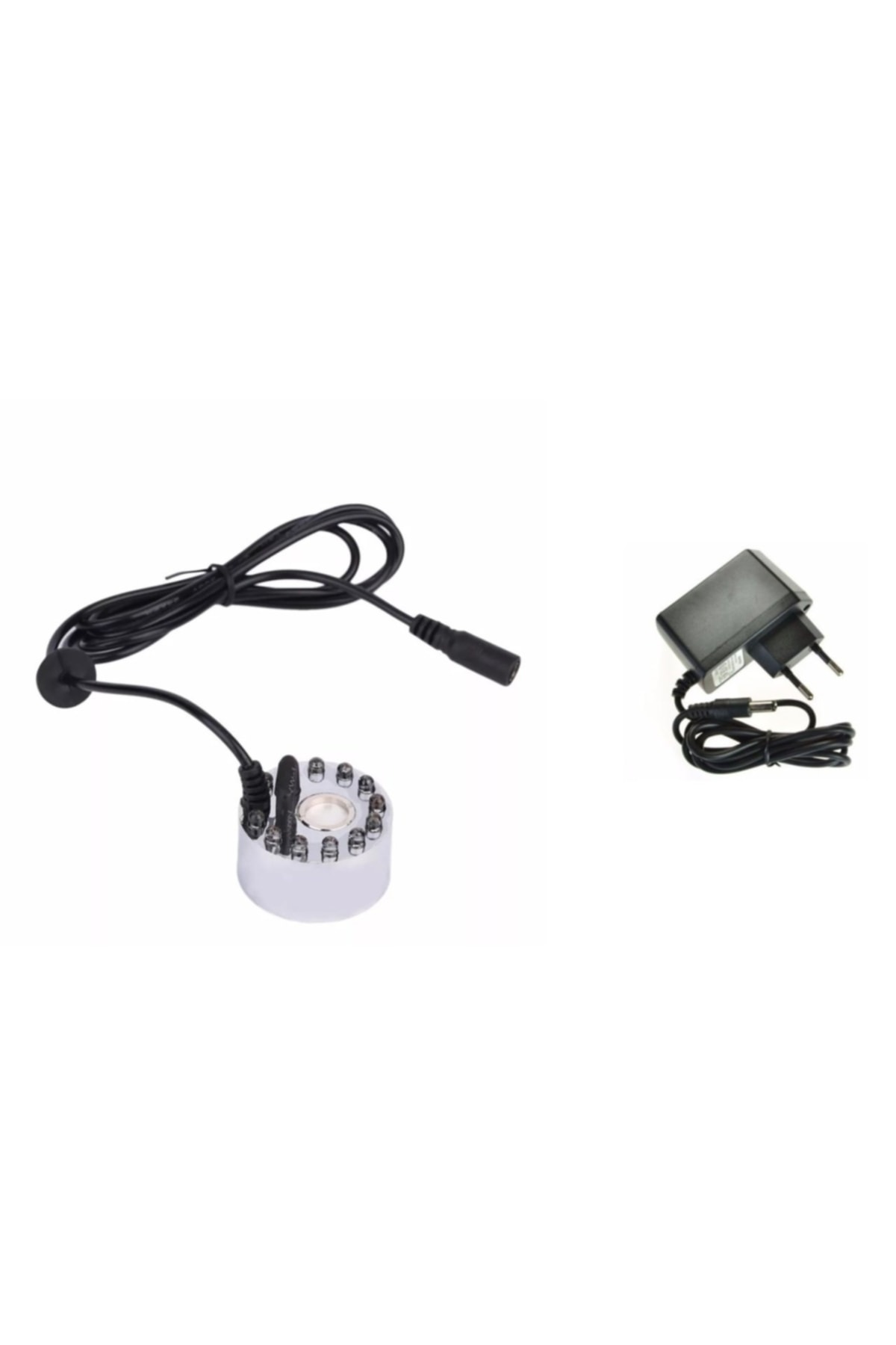 BMK ELECTRO ANKARA Soğuk Buhar Nem Nözülü Sis Yapıcı+(adaptör Dahil) 12 Led Renkli