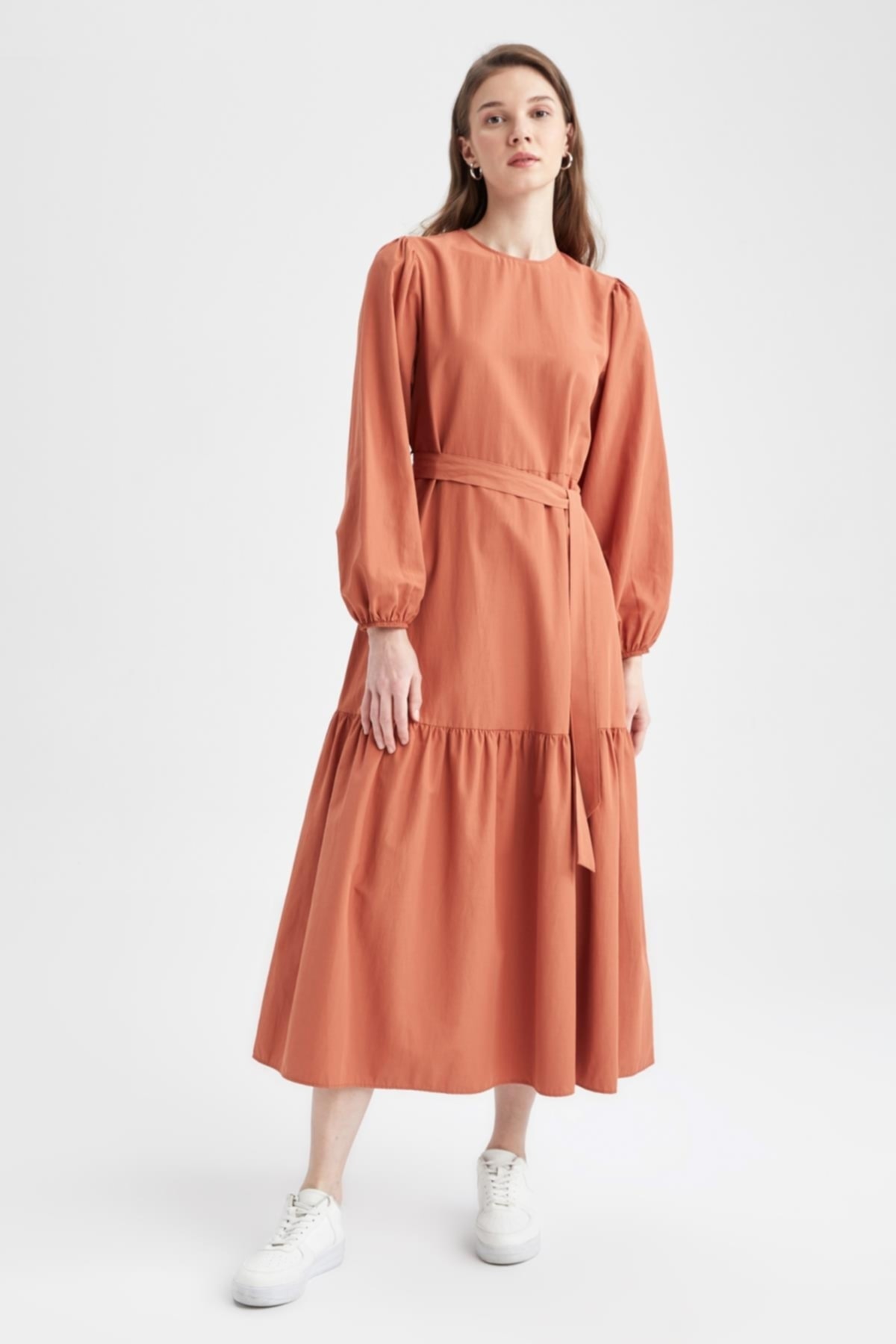 DeFacto Kleid Orange Smock-Kleid Fast ausverkauft