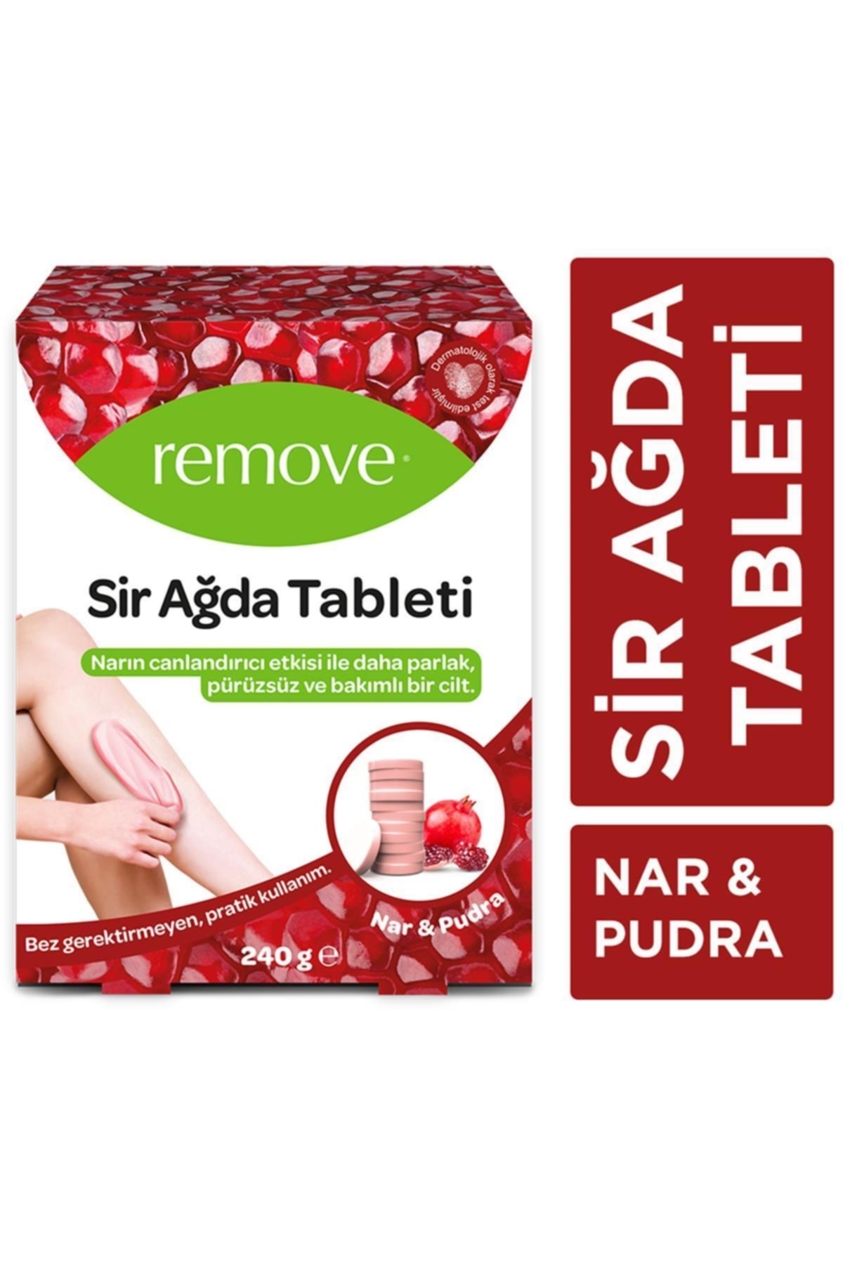 remove Sir Ağda Tableti Nar Pudra 240 gr