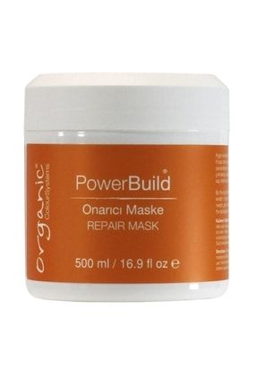 Organic Power Build Onarıcı Saç Maskesi 500 ml BODB024