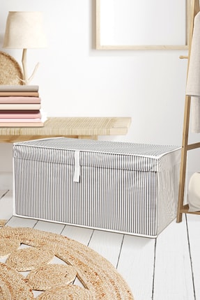 Meleni Home Çok Amaçlı Kapaklı Hurç Saklama Kutusu Organizer Mega 60 X 40 X 3...
