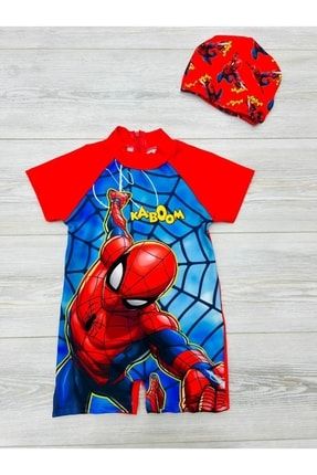 Erkek Çocuk Spiderman Modelli Mayo Takım 1069