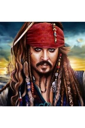 Karayip Korsanları Kaptan Jack Sparrow Diamond Painting 50x50cm E20203428