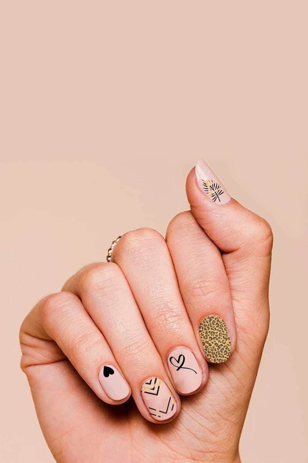 Nail tattoo on sale
