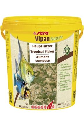 Vipan Nature Serisi %4 Hermetia Böceği Içeren 100 Gr Pul Genel Balık Yemi SVN1