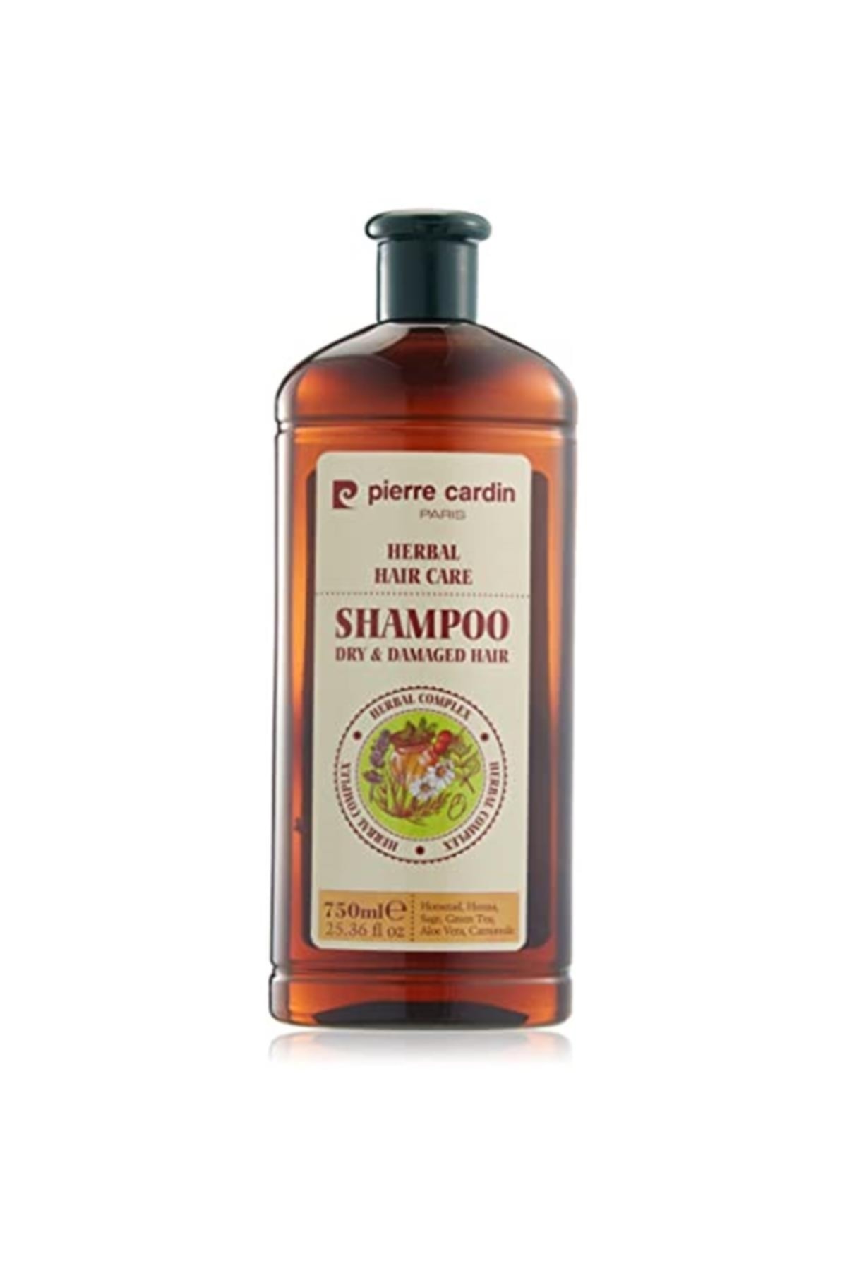پیر کاردین شامپو گیاهی سایز بزرگ مخصوص موهای خشک و آسیب دیده - 750 میلی لیتر