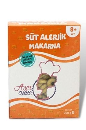 Süt Alerjik Sade Makarna 8+ Ay AA0065