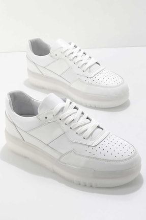 Beyaz Leather Erkek Sneaker E01604537003