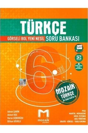 6.sınıf Mozaik Soru Bankası Türkçe - 2022 9786257870016KLVZ
