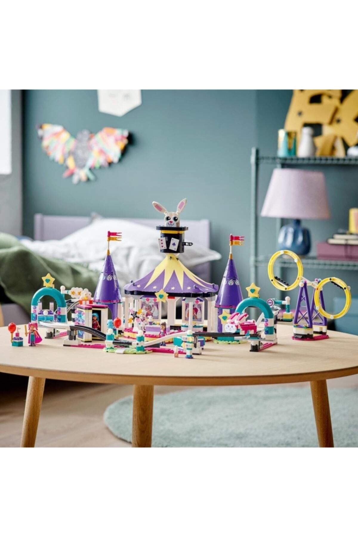 فرندز مجیک رولر کوستر ۴۱۶۸۵ - مجموعه ساختمانی اسباب‌بازی شهربازی (۹۷۴ قطعه)