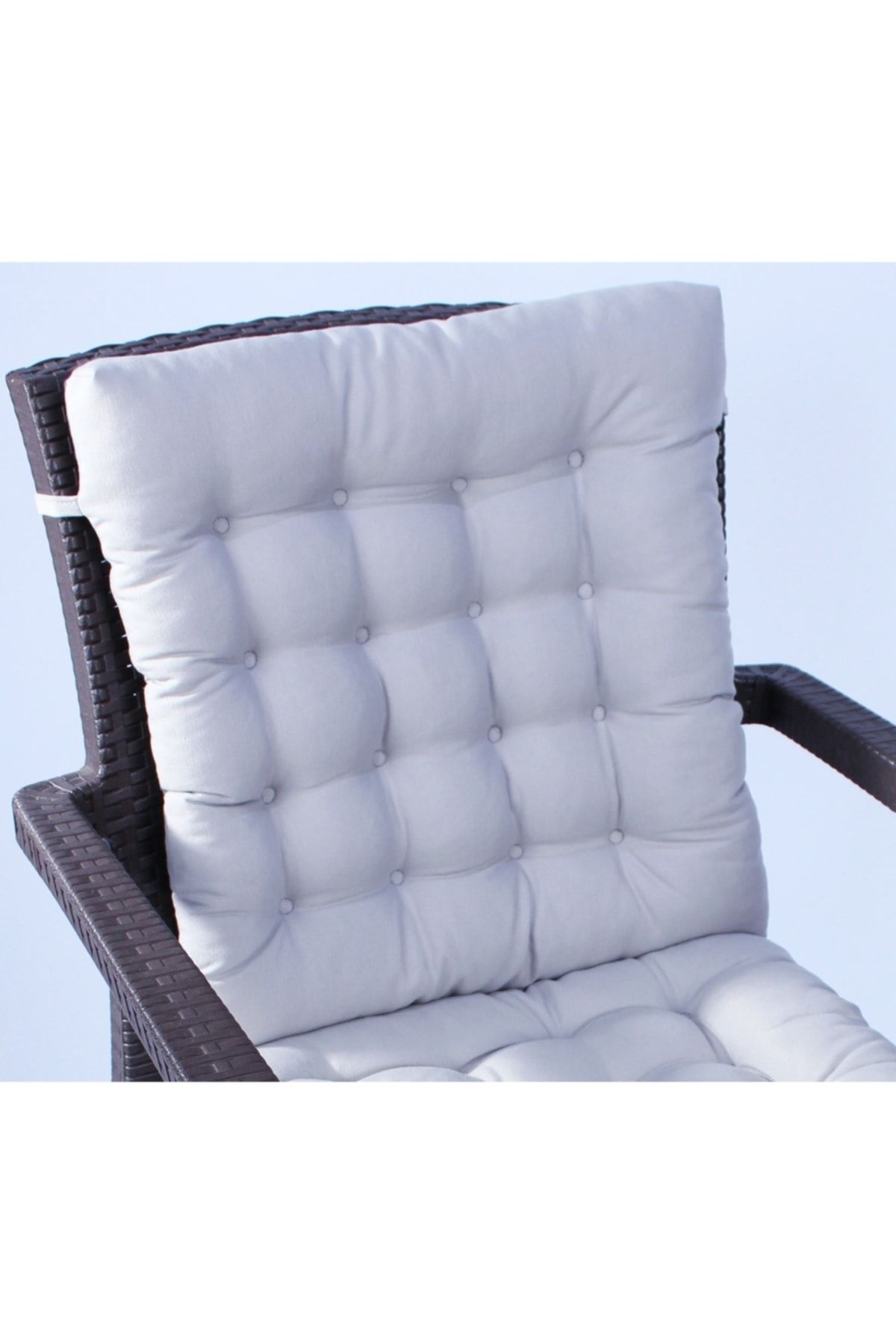 Grey 2024 chair cushions