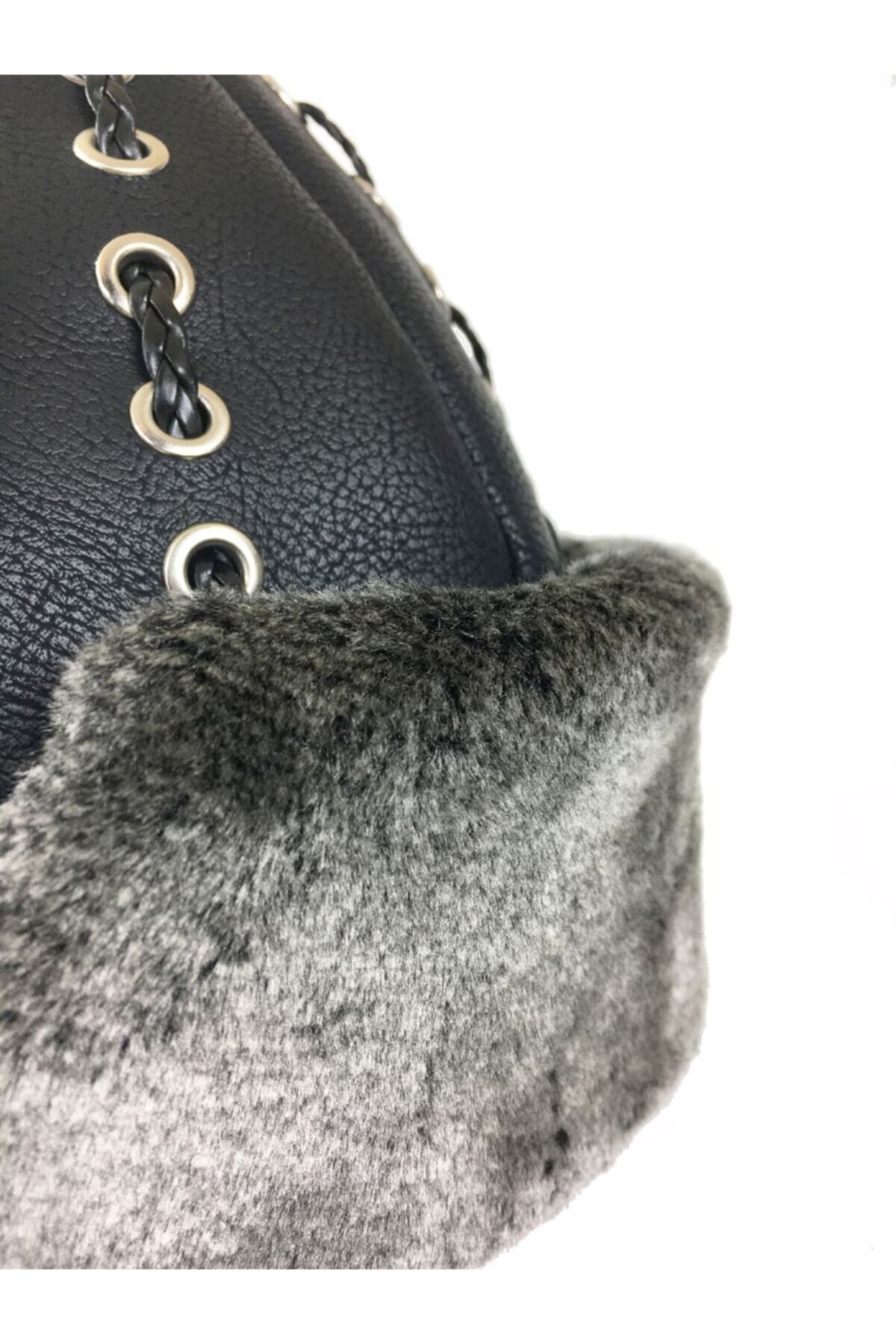 Shark-Anatolia Iyi Börk Hat Black 10-13 Years 8