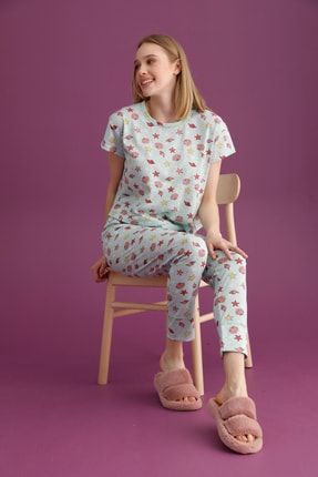 Pamuklu Pijama Takım 2501