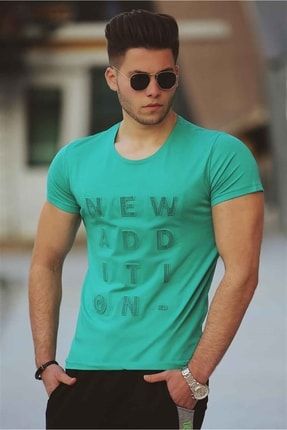 Erkek Yeşil T-shirt - 2895